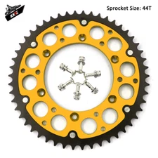 KKE Hybrid 44T Back Sprocket Fit SUZUKI RMZ DRZ400/E/S 400SM 05-2023 RM250 98-07