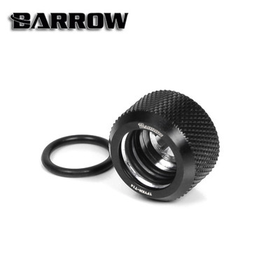 Barrow ''Choice'' Klemmverschraubung für 14 mm Schläuche - Classic Black - 254