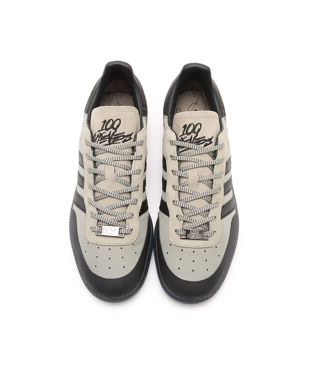 adidas 100 Thieves Palos Hills Silver Pebble Cblack Ftwwht