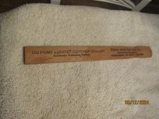 Vintage Wooden Ruler Webster Groves Auto Parts Du Pont Lucite Centari Dulux 60s Vintage Wooden Ruler Webster Groves Auto Parts Du Pont Lucite Centari Dulux 60s