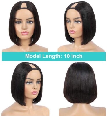 NEW Brazilian Straight U- Part Wig 10” 617x8gGjYcL._AC_UF350,  main image 4