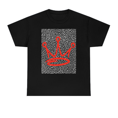 AJ 3 Elephant Print Graffiti Crown Shirt 26 Different Color Styles Available