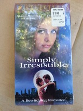 SIMPLY IRRESITIBLE SARAH MICHELLE GELLAR 1999 SEALED VHS