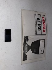 Pentax AF 160 Automatic Flash Unit Manual W/ Flash Battery Cap