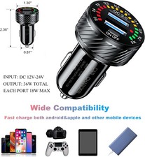 Caricatore Adattatore USB Auto Accendisigari 2 Porte Macchina Telefono Universal