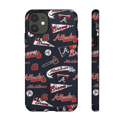 Atlanta Braves Apple iPhone, Samsung Galaxy, and Google Pixel Phone Cases - Picture 64 of 129