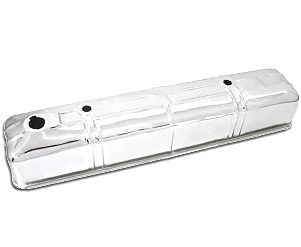 Chevy 216 1942-1953 recta en línea 6 cilindros cubierta de válvula de acero + respirador Foto 3 de 4