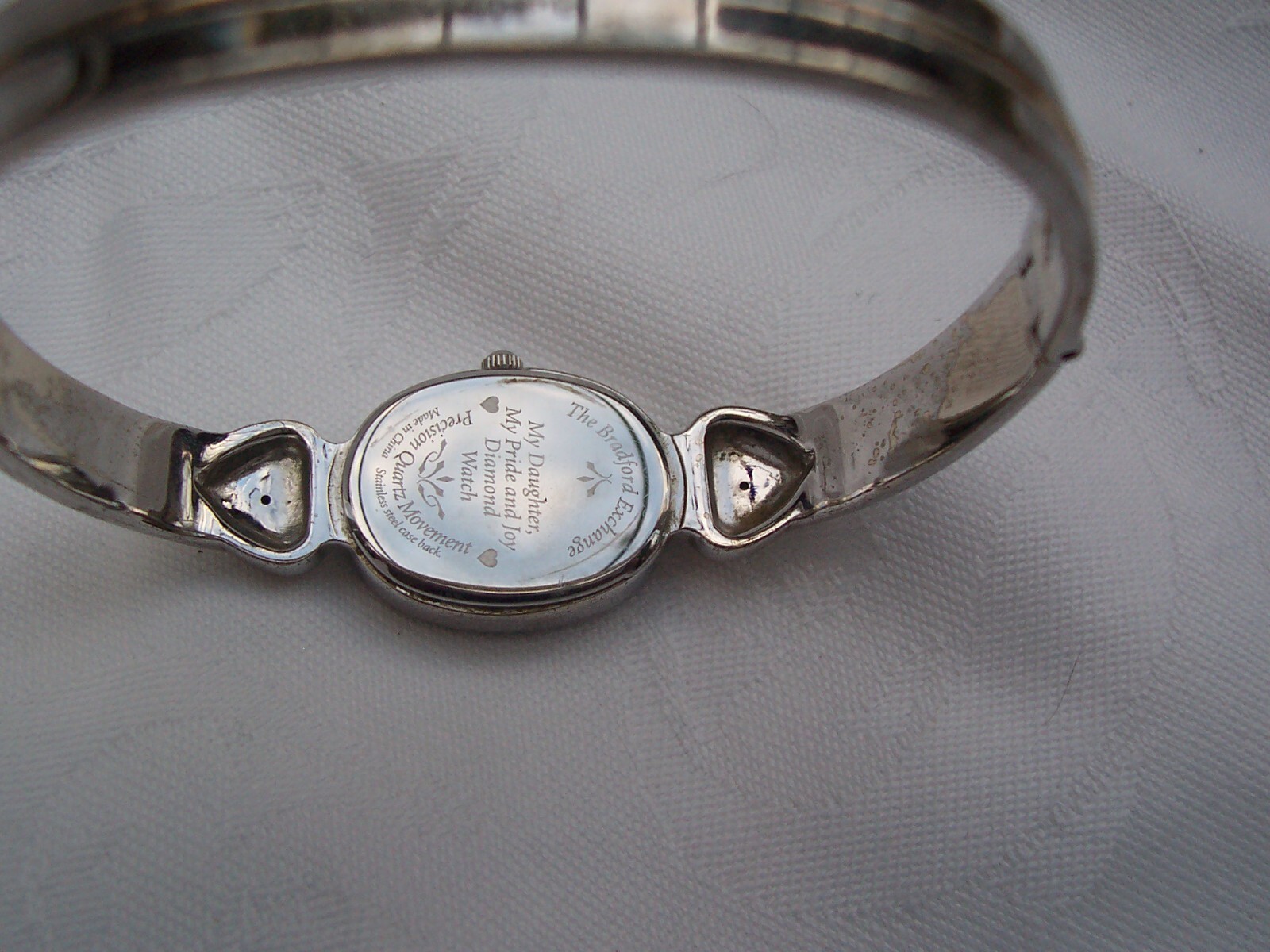 Bradford Exchange Ladies Diamond Watch 