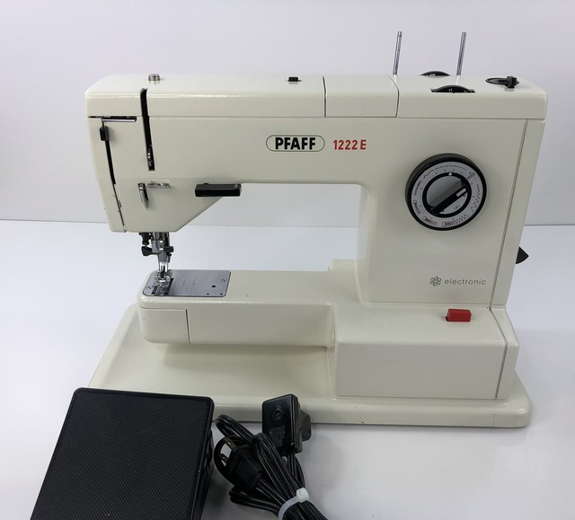PFAFF 1222E Vintage Electronic Sewing Machine German Made for sale