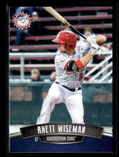 Rhett Wiseman 2016 Hagerstown Suns Team Set