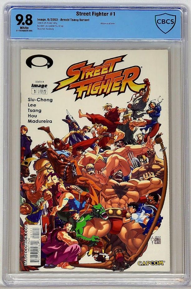 Street Fighter #1 Cover B Image 2003 CBCS 9.8 Arnold Tsang Variant