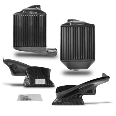 Wagner Tuning Competition Ladeluftkühler Kit & Carbon Kanäle für Audi S4 B5 2.7