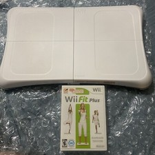 Wii Fit Balance Board And Game