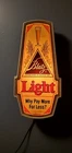 vintage blatz lighted beer sign