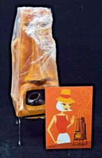 SHAG Mini Mo Ono Orange Table Top Chiminea SIGNED LE 300 Tiki Farm Print