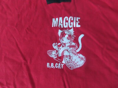 Maris Rock Jumping Jack Richards T-Shirt maggie cat L drain gang