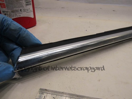 Audi A8 D2 97-02 Vorfacelift OS Türscheibe hinten rechts Chrom Zierleiste - Bild 2 von 5