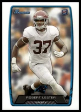 2013 Bowman #209 Robert Lester Carolina Panthers Rookie