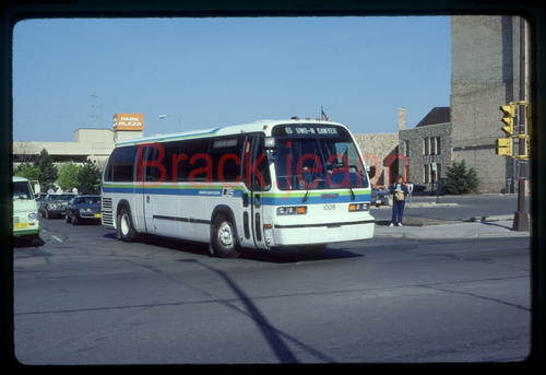 Oshkosh Transit System (WI) Original Bus Dia # 1006 entnommen 1987