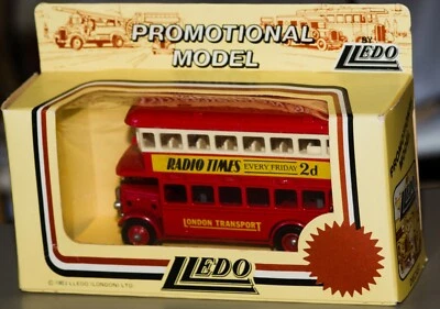 Vintage Lledo Promotional Model London Tansport Red Bus - Image 1 of 2