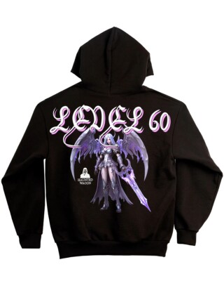Online Ceramics Level 60 WOW Hoodie Sweatshirt Haunted Wagon XXL
