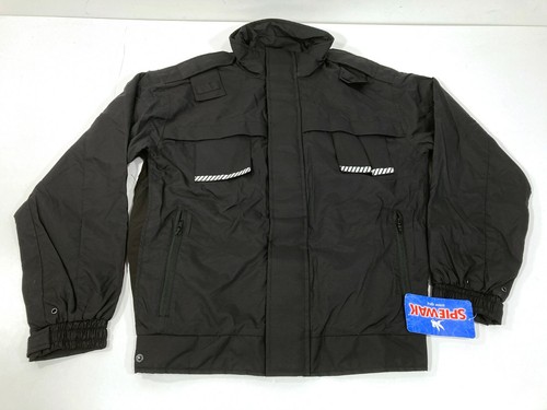 SPIEWAK LARGE S3818 WATERPROOF WEATHERTECH SYSTEMS DELUXE JACKET BLACK L