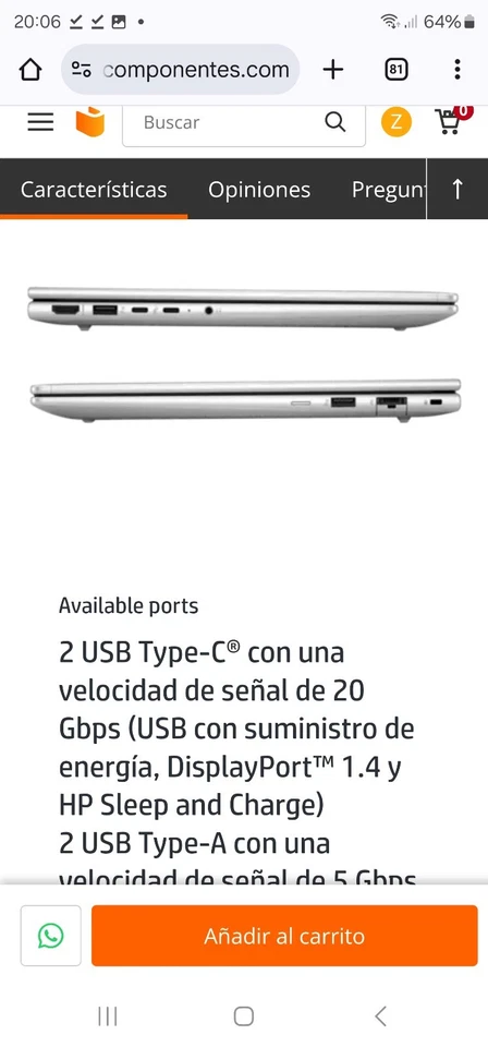 🔥 32GB DDR5 + 2TB SSD PC INTEL CORE ULTRA 5  PORTATIL HP PROBOOK 440 G11 14"  - Imagen 4 de 4