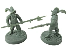 SOLOMON KANE Board Game 2x HALBERD SOLDIER Minis NEW!!