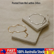 New Women's Stainless Steel Tiny Bar Bracelet–Elegant Minimalist Gift for her 