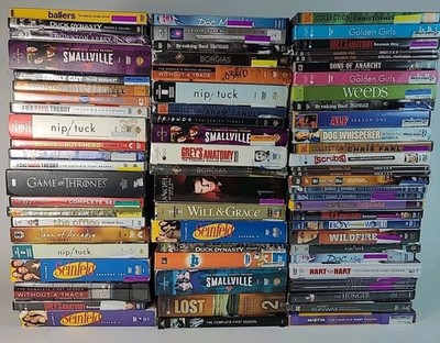 130+ DVDs (TV Shows Series+Seasons+Episodes) Wholesale LOT All Genres FREE SHIP