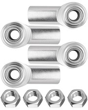 4 Pcs 3/4 x 3/416 Rod End Bearing Heim Joints, Stainless 3/4" 20 Thread x 3/4...