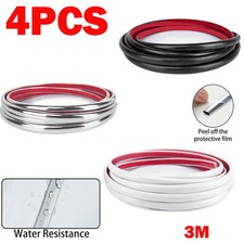 4pcs Peel And Stick Tile Wall Trim for Tile Edge Floor Backsplash Corner Decor