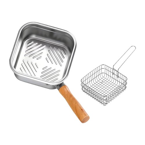Mini Deep Fryer Pot Multifunctional Camping for French Fries Dumpling Stews - Picture 4 of 6