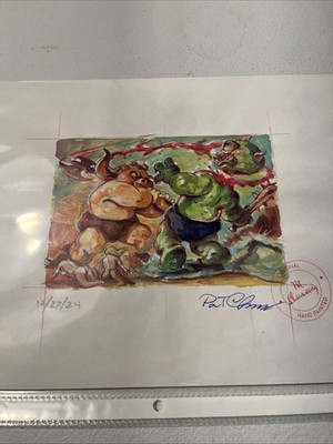 Original Hand-Painted Rough by Pat Chaimuang - GPK