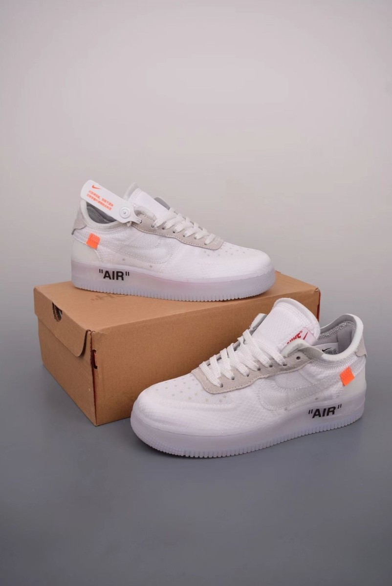 美品 NIKE THE10 AIR FORCE1 LOW VOLT オフホワイト THE 10: NIKE AIR FORCE 1 LOW OFF-WHITE 
