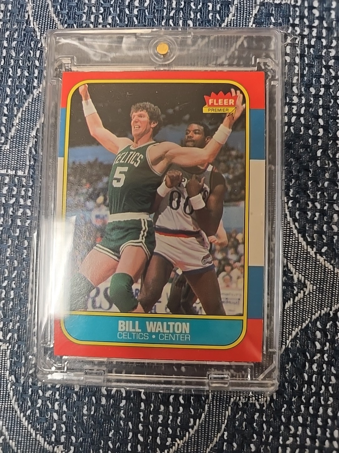 1986-87 Fleer - Bill Walton #119 Hall Of Fame Boston Celtics Clean