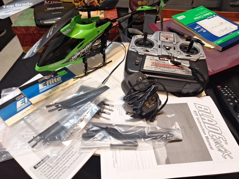 Hoja de vuelo eléctrica avanzada E-Flite MCX RTF Heli Xtra piezas (solo venta de piezas) Foto 2 de 4