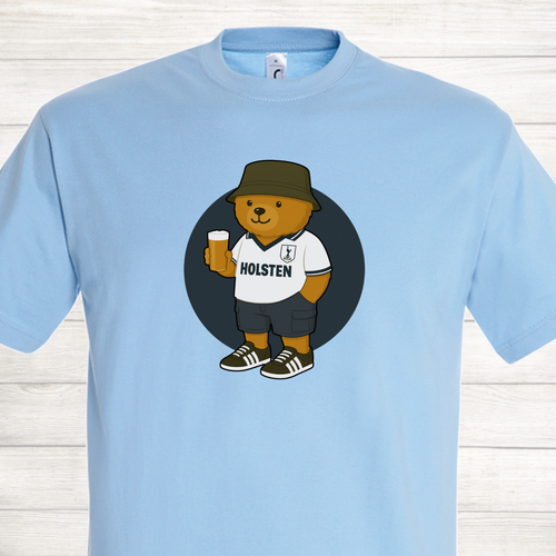 Spurs Tottenham Hotspur Teddy Bear Bucket Hat Trainer T Shirt COYS Football Top - Picture 5 of 15