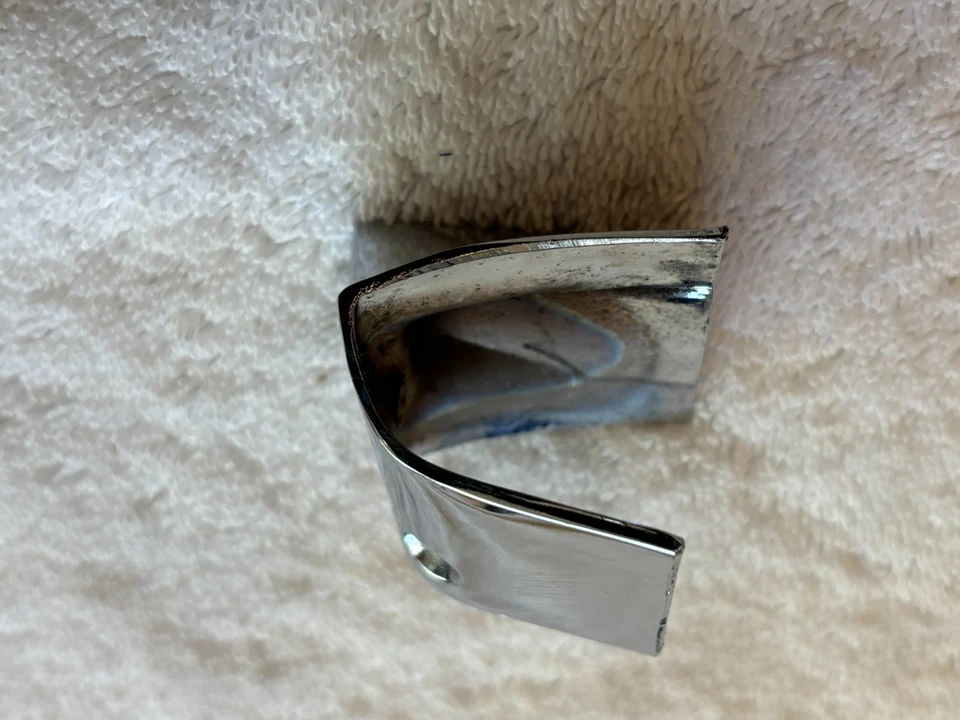 Nuevo de Lote Antiguo MoPar 1957 Dodge Fender Tapa Moldura Cejas Derecha PS Coronet D501 Lancer Foto 3 de 4