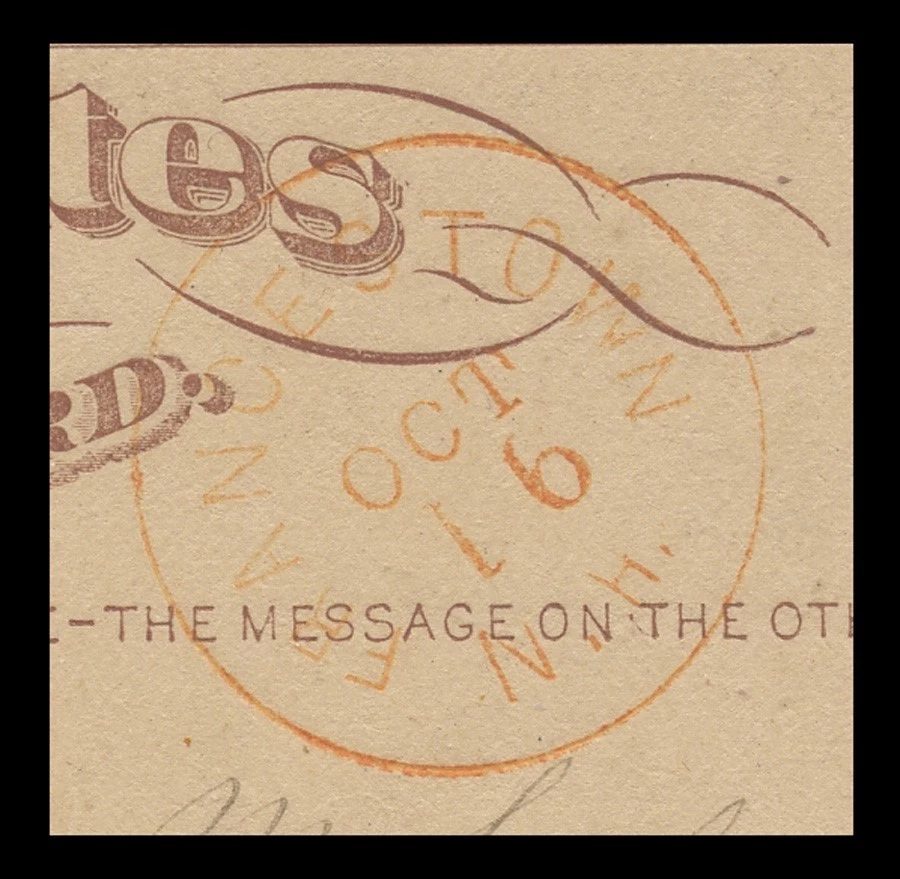 FROM BRADLEY HORTON - UX3 ORANGE CANCEL, VERY SCARCE - Image 3 of 3