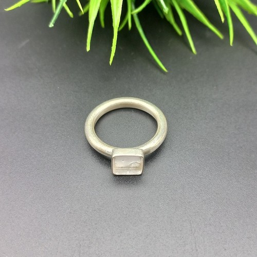Solid 925 Sterling Silver Fine Bezel Cup Ring Blank 10mm DIY Jewelry Ring