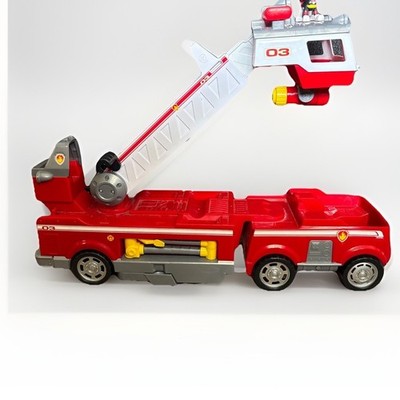 Paw Patrol Ultimate Rescue Fire Big Truck W/ Extendable Ladder Lights Sound