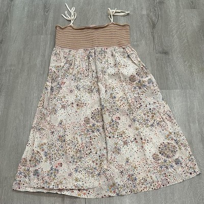 Girls Size 10 Babe & Tess Knit Tank Dress Star Pattern EUC Retail $130