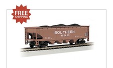Bachmann Trains 17604 Silver Series HO Scale - Southern 40' Quad Hopper #352450