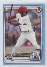2020 Bowman Draft Sky Blue Border 239/499 Masyn Winn #BD-59 1cc7