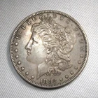 1882 Silver Morgan Dollar XF Coin AR599