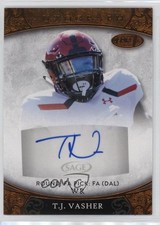 2021 Sage Aspire Bronze TJ Vasher #ASP-131 Auto v9t