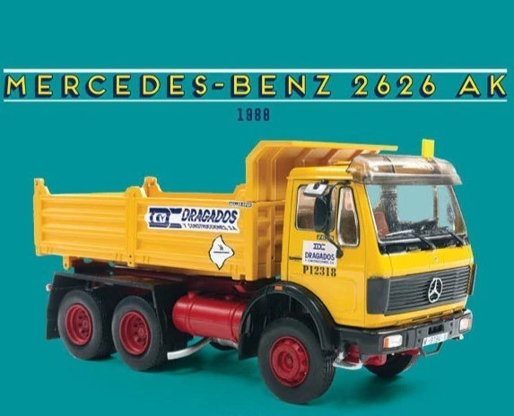 1/43 Camión truck Mercedes-Benz 2626 AK 1988 Dragados - Imagen 2 de 2
