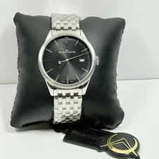 Alexander Heroic Sophisticate Black Dial Stainless Swiss Made Men’s Watch