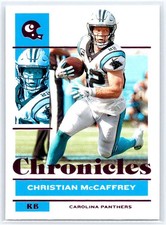 2021 Panini Chronicles #14 Christian McCaffrey Pink